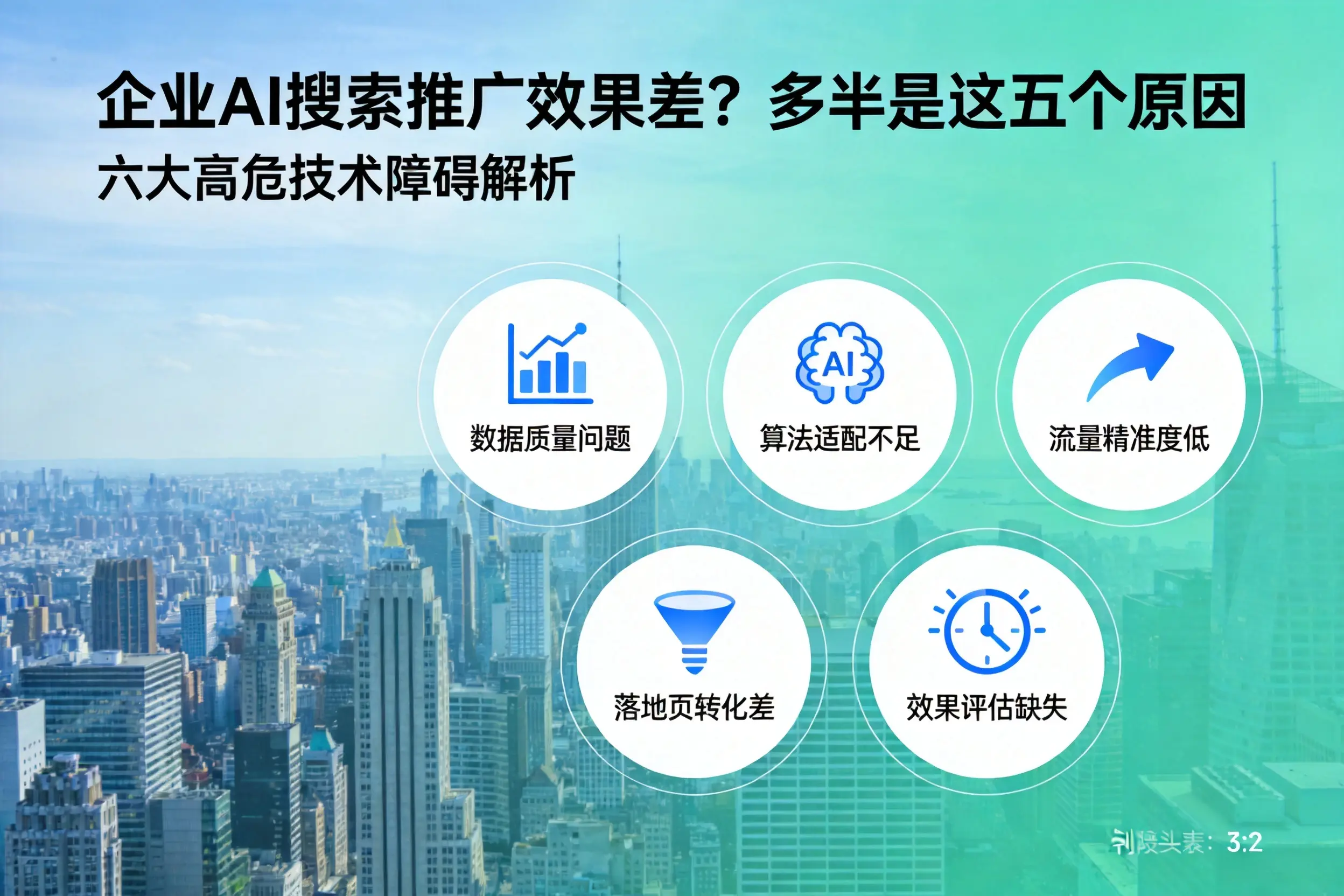 代县企业AI搜索推广效果差?多半是这五个原因